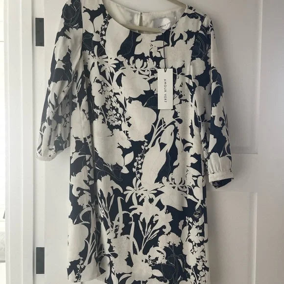 amour vert silk dress Amour Vert